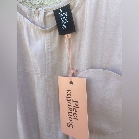 NWT Samantha Pleet Moonshine jumpsuit in Pink - Picture 10 of 11